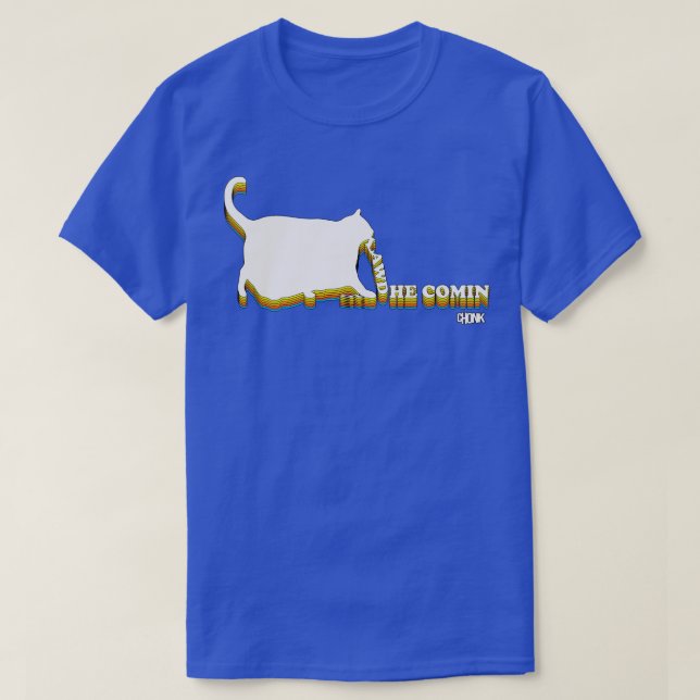 Camiseta Meme CHONK Oh Lawd Cat Lover (Diseño del anverso)