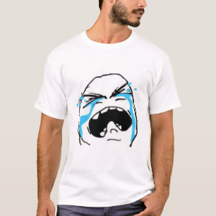 Camiseta Meme cómico gritador