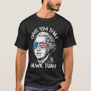 Camiseta Meme de 4 de julio de Hawk Tuah Funny 2024