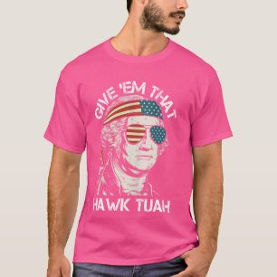 Camiseta Meme de 4 de julio de Hawk Tuah Funny 2024