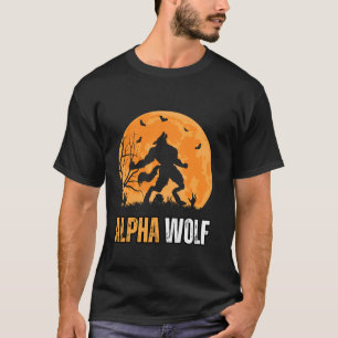 Camiseta Meme de Alpha Wolf para los Betas fuertes y confia