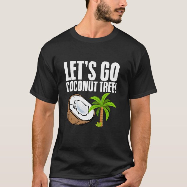 Camiseta Meme de árbol de coco Kamala Harris Funny Coconut  (Anverso)