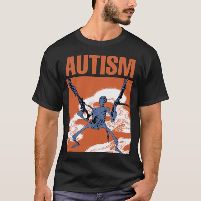Camiseta Meme de autismo (Anverso)