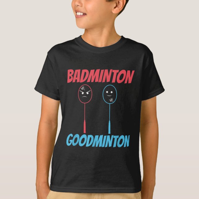 Camiseta Meme de Badminton Goodminton Racket (Anverso)