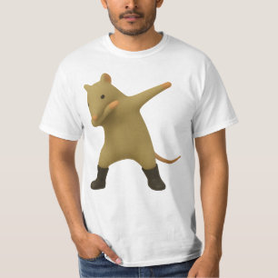 Camiseta Meme de Baile de Rata Dabbing 2025   Rata Bailando