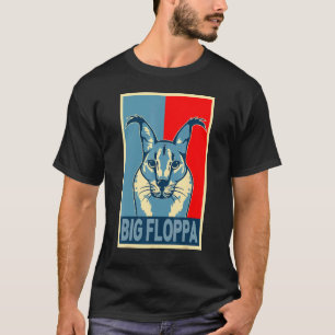 Camiseta Meme de Big Floppa Gato Caracal lindo esperanza re