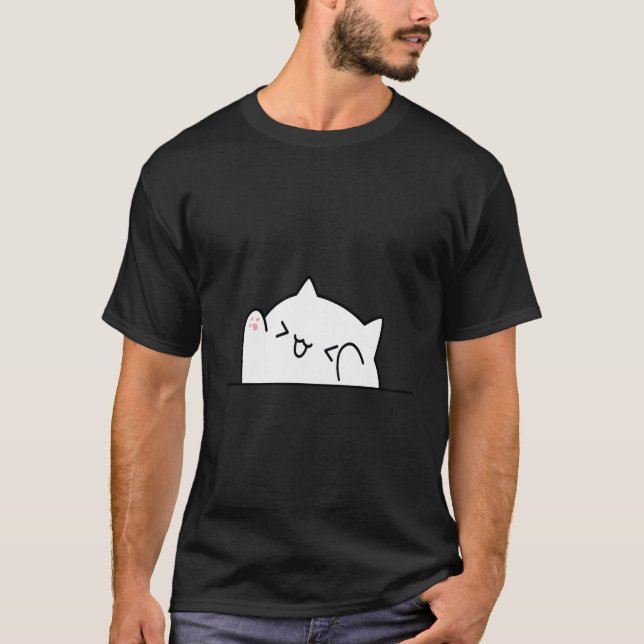 Camiseta Meme de Bongo Cat (Anverso)