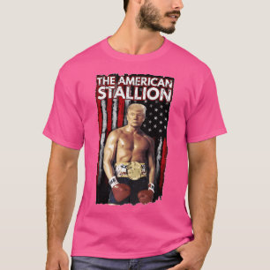 Camiseta Meme de Boxer Trump sobre Trump
