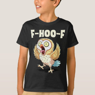 Camiseta Meme de búho F-hoo-f – divertido meme de búho grit