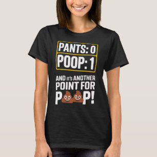 Camiseta Meme de caca Humor de inodoro Caca divertida Panta