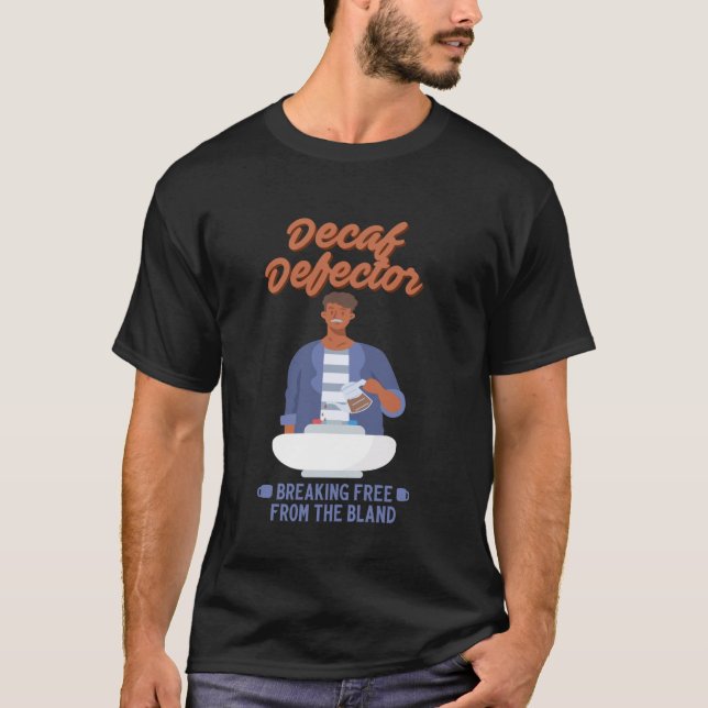 Camiseta Meme De Café Gracioso Cita A Los Amantes Del Café  (Anverso)