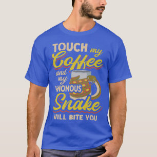 Camiseta Meme de café para el venenoso dueño de serpiente P