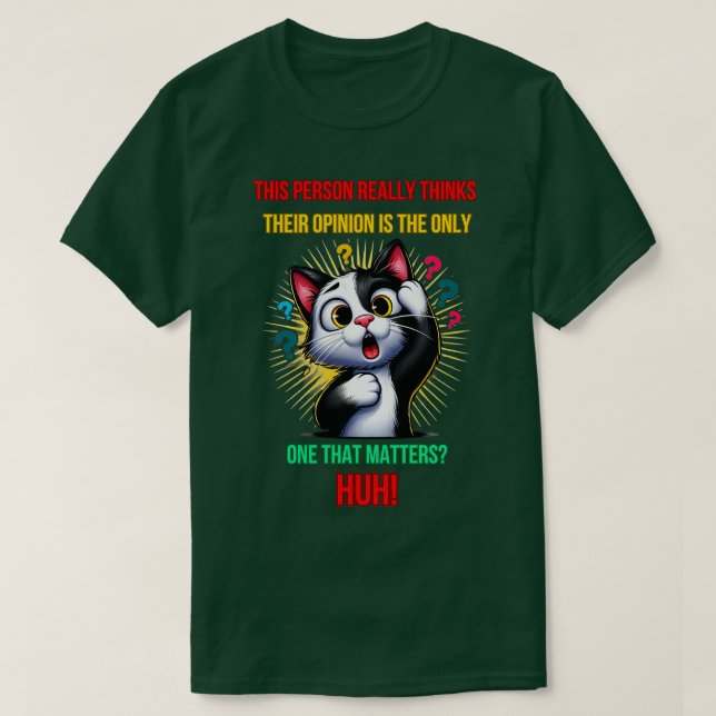 Camiseta Meme de Cat Eh (Diseño del anverso)