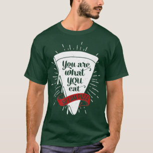Camiseta Meme de Chiste de comida basura de Pizza Slice