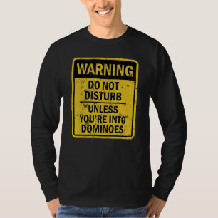 Camiseta Meme de Chiste Dominoes para hombres