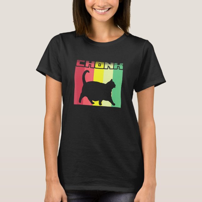 Camiseta Meme de Chonk Cat Dank (Anverso)