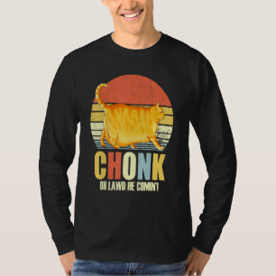 Camiseta Meme de Chonker Fat Cat Chonky