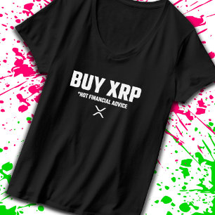 Camiseta Meme de cifrado XRP No Descargo de responsabilidad