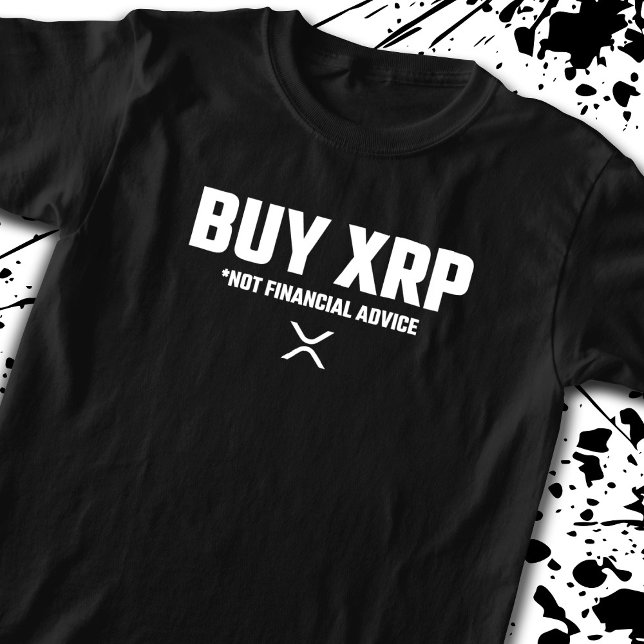 Camiseta Meme de cifrado XRP No Descargo de responsabilidad (Subido por el creador)