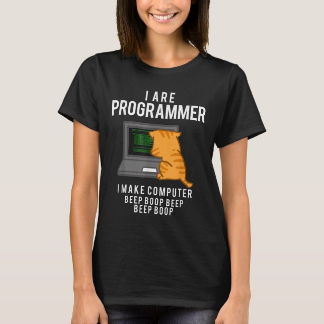 Camiseta Meme de codificación divertida para programador de (Anverso)