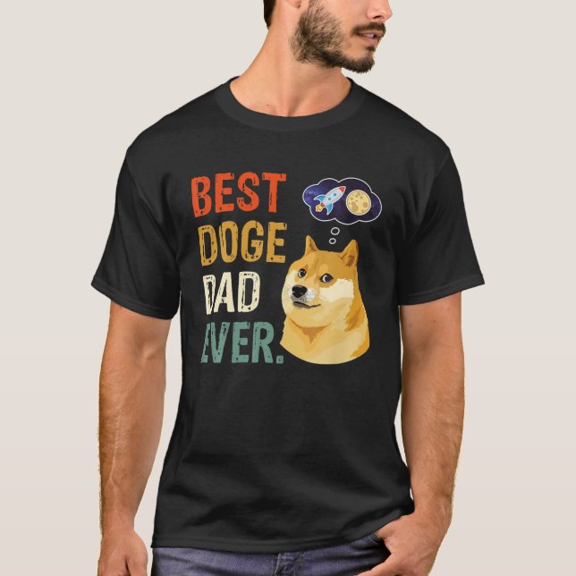 Camiseta Meme De Criptodivisa De Doge De Dogecoína (Anverso)