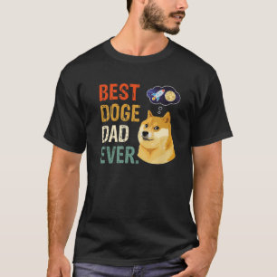 Camiseta Meme De Criptodivisa De Doge De Dogecoína