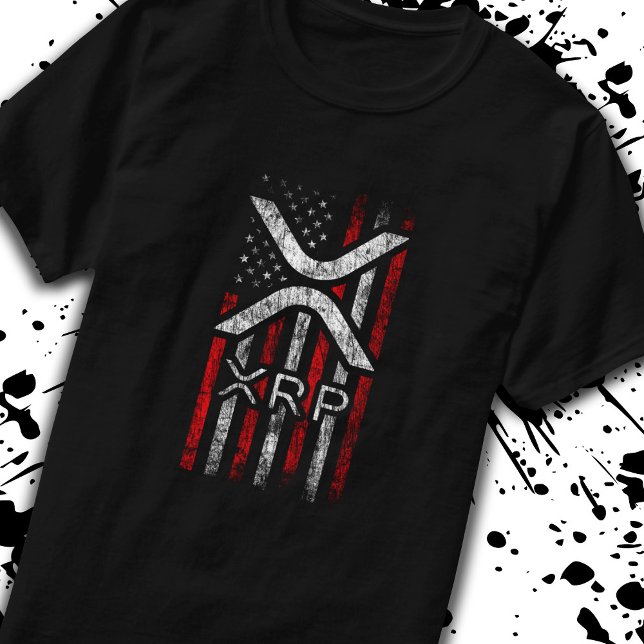 Camiseta Meme de criptografía de la Bandera Estadounidense  (Subido por el creador)