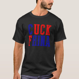 Camiseta Meme de Cuck Fhina que defiendo a Taiwán