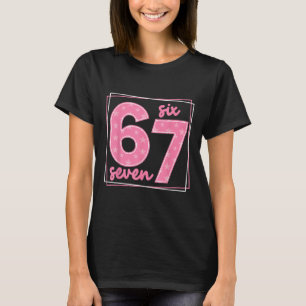 Camiseta Meme de cumpleaños del divertido número 67 