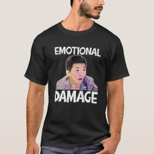 Camiseta Meme de daño emocional Cute Gracioso regalo de pre