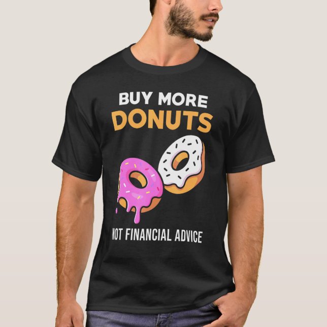 Camiseta Meme de Donut - Comprar Más Donuts (Anverso)