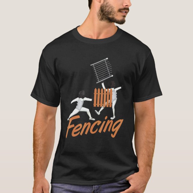 Camiseta Meme de esgrima (Anverso)