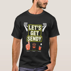 Camiseta Meme de fiesta universitaria previa al partido en 