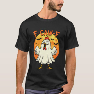 Camiseta Meme de gallo F-Caw-F divertido de Halloween fanta