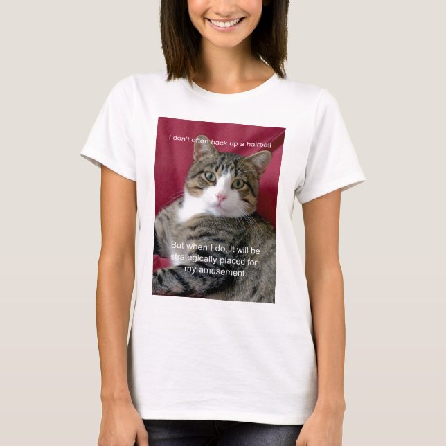 Camiseta Meme de gato (Anverso)