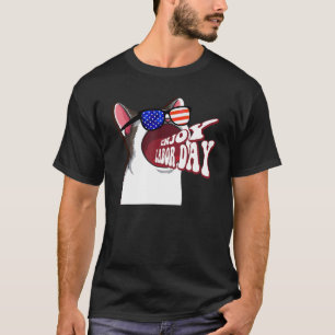 Camiseta Meme de Gato de Boca Grande Disfruta Día del Traba