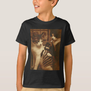 Camiseta Meme De Gato De Tatuaje Gracioso Con Humor Kitty P