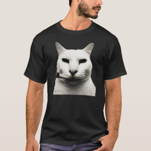 Camiseta Meme de gato divertido y genial fumando cigarrillo