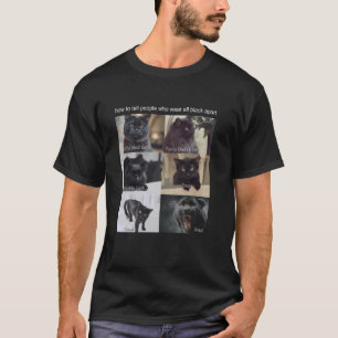 Camiseta Meme de gato Gato tonto Gatito divertido Maullar S