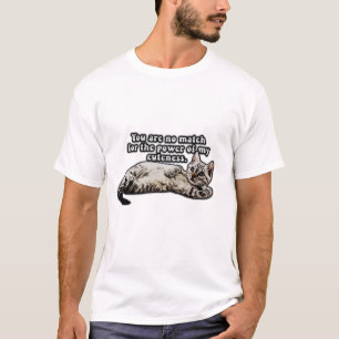 Camiseta Meme de gato gracioso para propietarios de gatitos