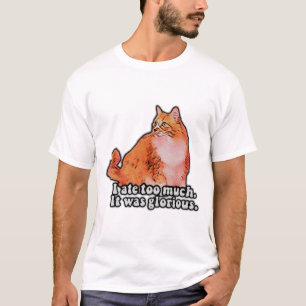Camiseta Meme de gato gruñón para gatos y amantes del gatit