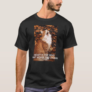 Camiseta Meme De Gato Irónico Chiste Raro Sarcástico Tonto