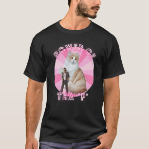 Camiseta Meme de gato irónico Hip hop Ropa urbana Poder de