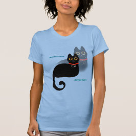 Camiseta Meme de gato negro T-Shirt