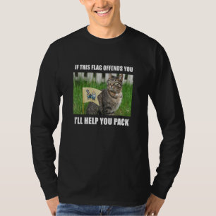 Camiseta Meme de gato Sátira Irónico Sarcástico Chiste raro