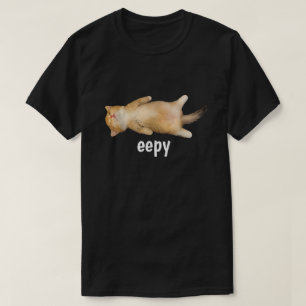 Camiseta Meme de gato somnoliento divertido humor sarcástic