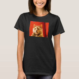 Camiseta Meme de gato sospechoso