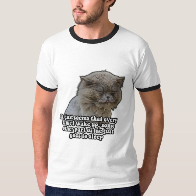 Camiseta Meme de gatos divertidos para los amantes de los g (Anverso)