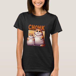 Camiseta Meme de gatos gordos divertidos, regalo de gato Ch