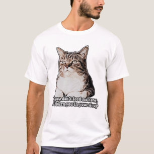 Camiseta Meme de gatos gruñón para gatos y propietarios de 